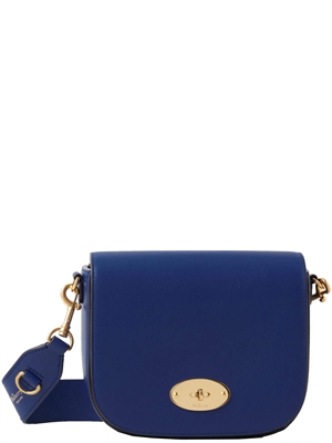 Mulberry Small Darley Satchel Pigment Blue